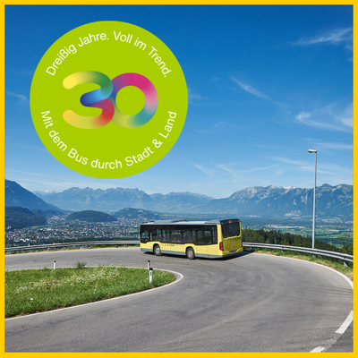 30 Jahre Mobilität – Landbus Oberes Rheintal feiert Geburtstag