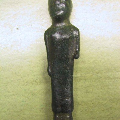 Bronzefigur im Landesmuseum