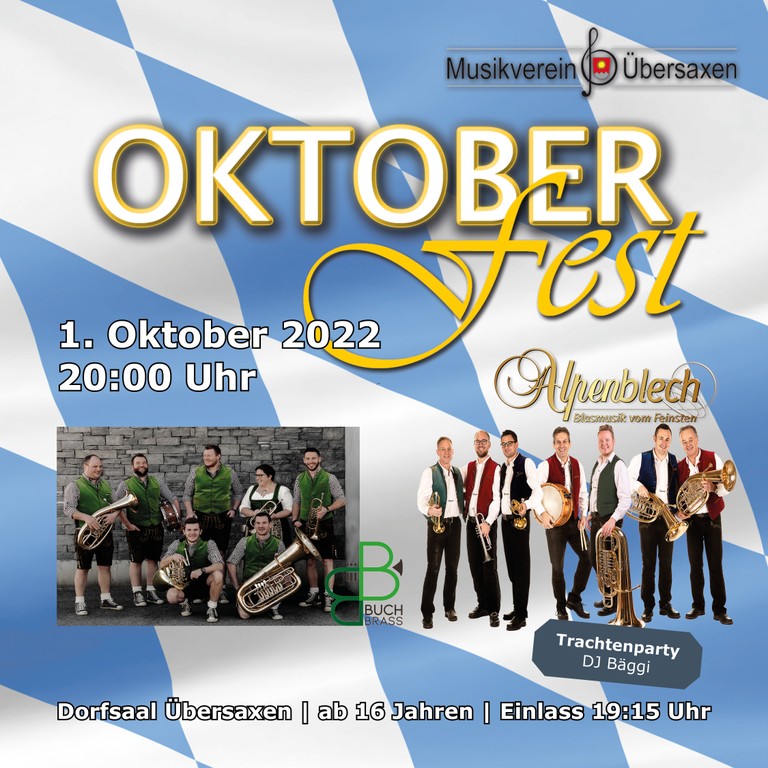 Musikverein Übersaxen Oktoberfest 2022