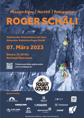 Multimediavortrag Roger Schäli am 07. März 2023 im Dorfsaal Übersaxen